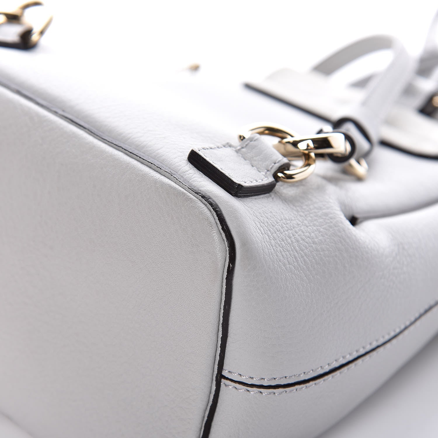 Chloe Suede Calfskin Mini Faye Backpack Airy Grey 12 of 14