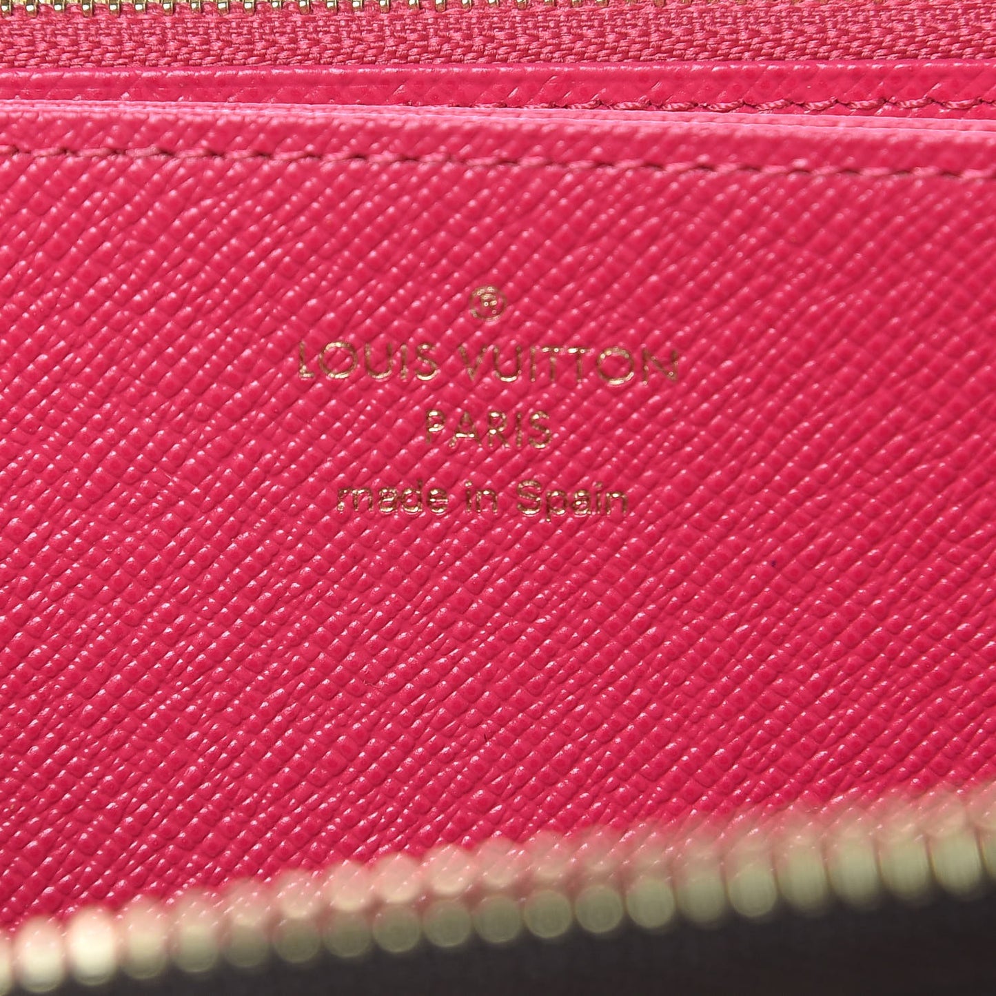 Monogram Bay Zippy Wallet Rose Ballerine Poppy