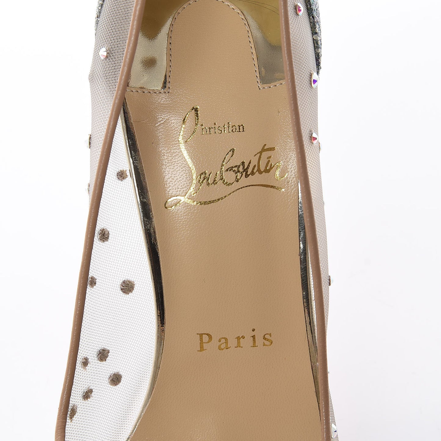 Crystal Strass Follies 100 Pumps 37 Crystal