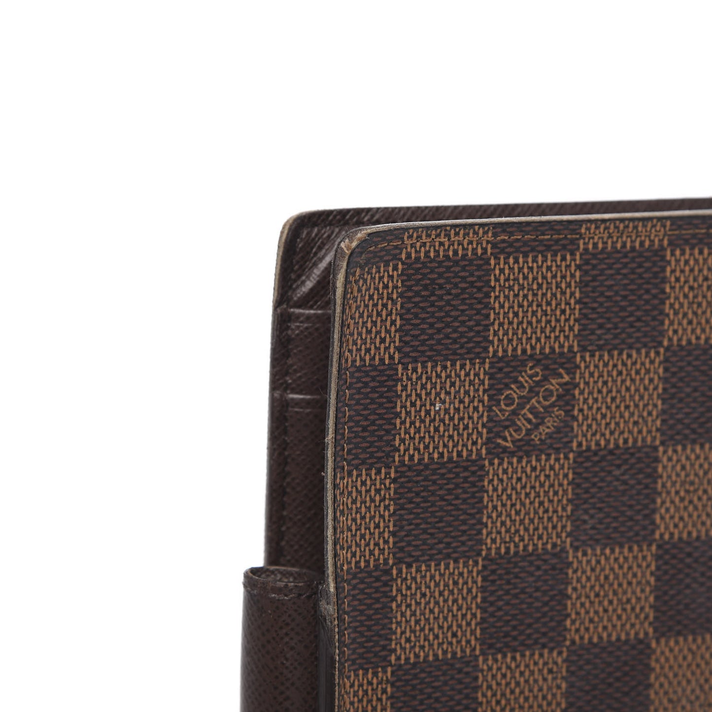 Damier Ebene Large Ring Agenda Cover