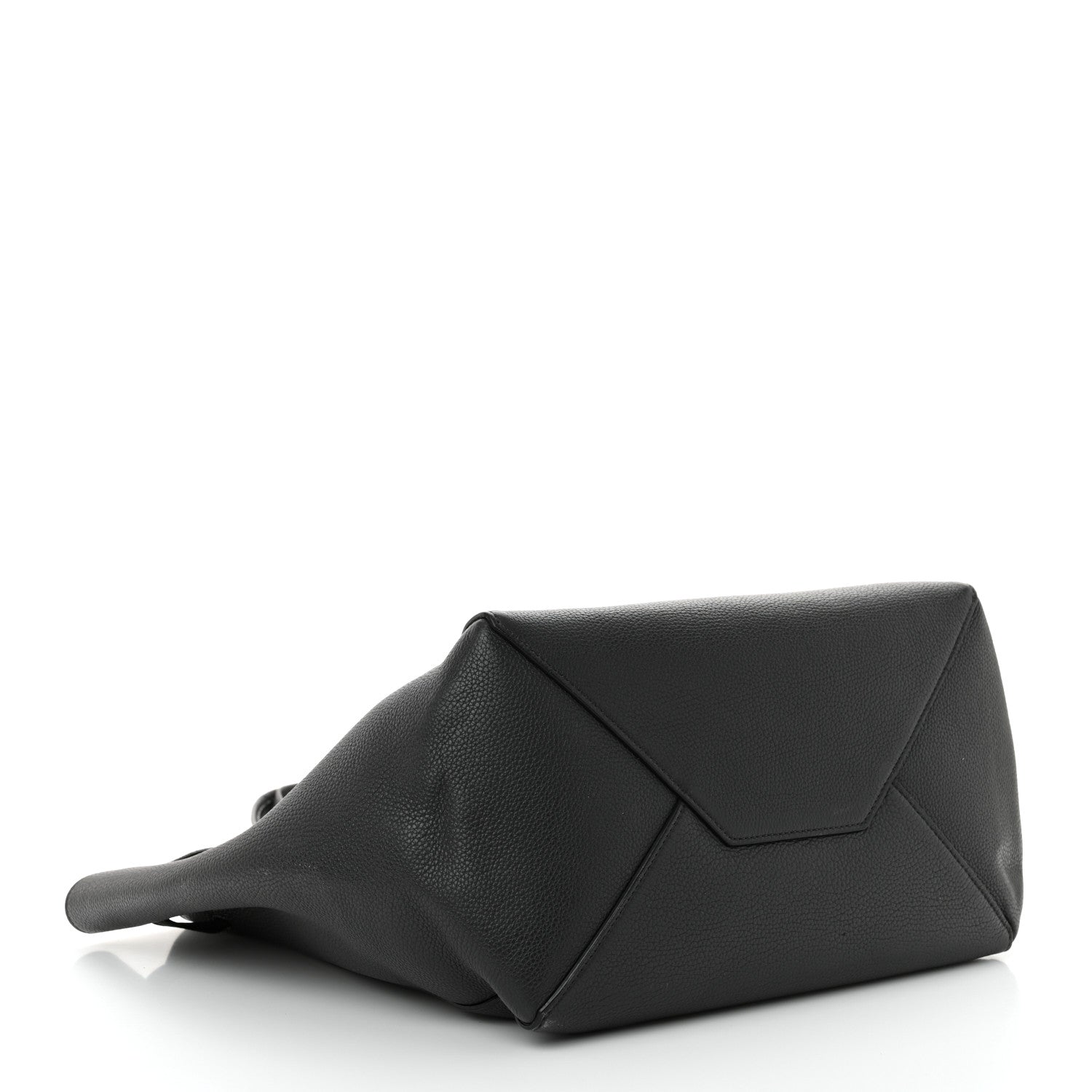 Celine Soft Grained Calfskin Small Belt Cabas Phantom Grey 4 of 14