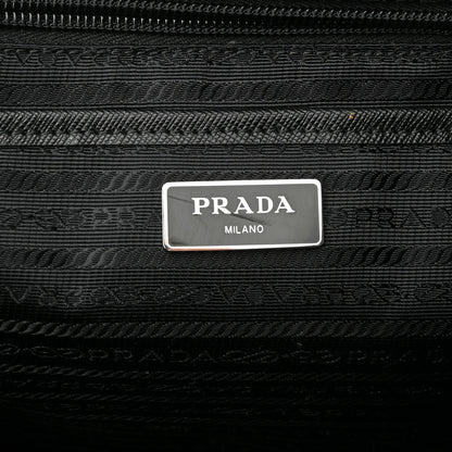 Prada Tessuto Nylon Saffiano Medium Backpack Black 7 of 10