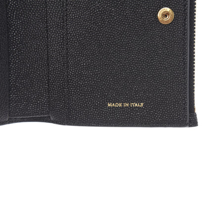 Saint Laurent Grain De Poudre Monogram Bi-Fold Wallet Black 6 of 6