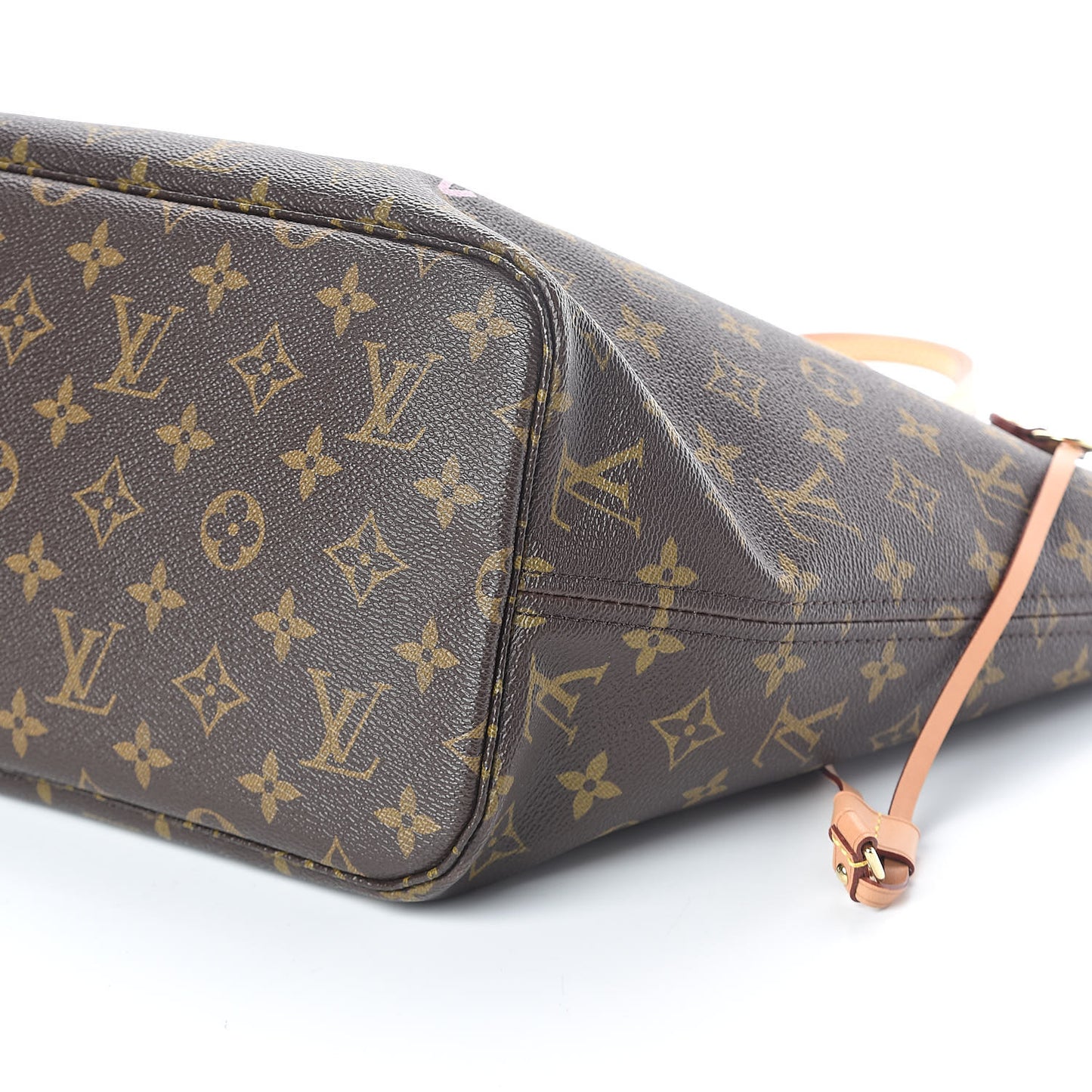 Monogram Maui V Neverfull MM Rose Ballerine