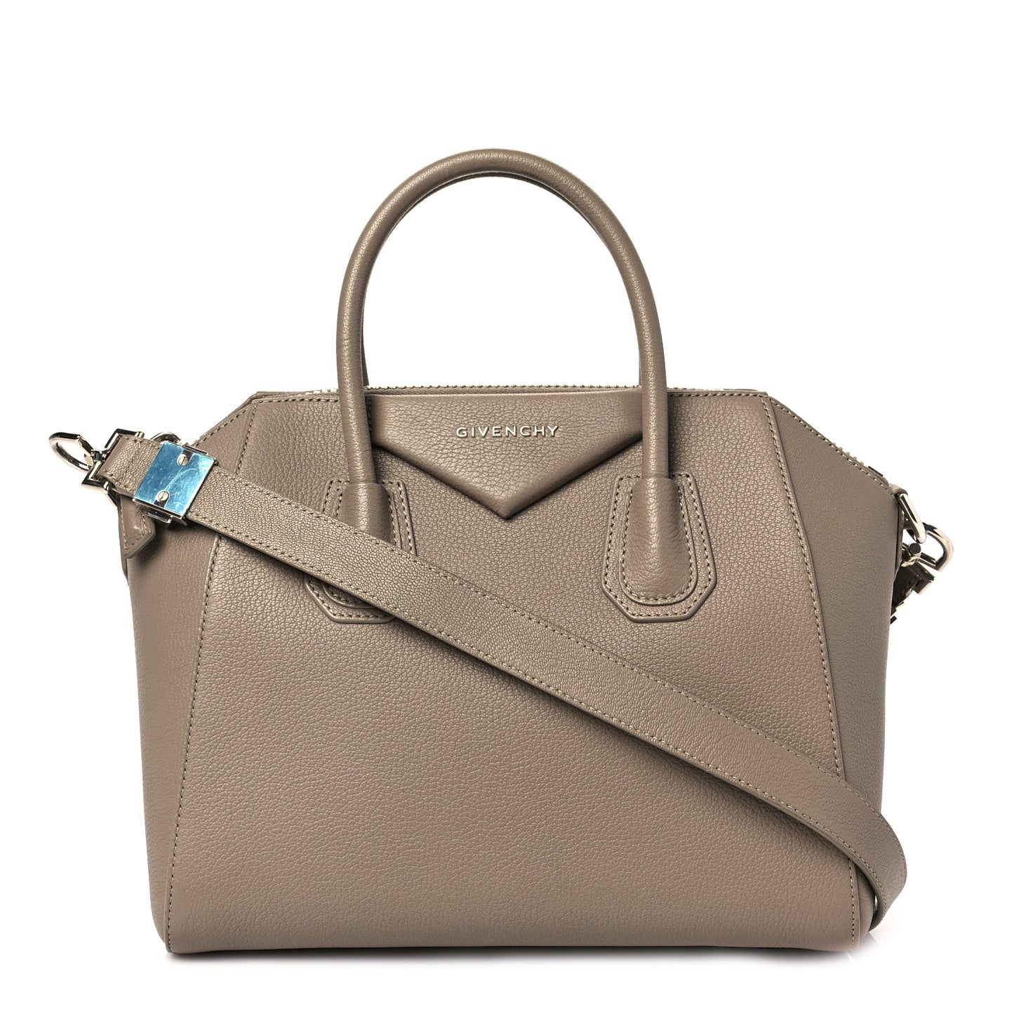 Sugar Goatskin Small Antigona Mastic