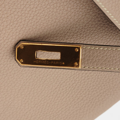 Hermes Togo Kelly Retourne 32 Gris Tourterelle 10 of 23
