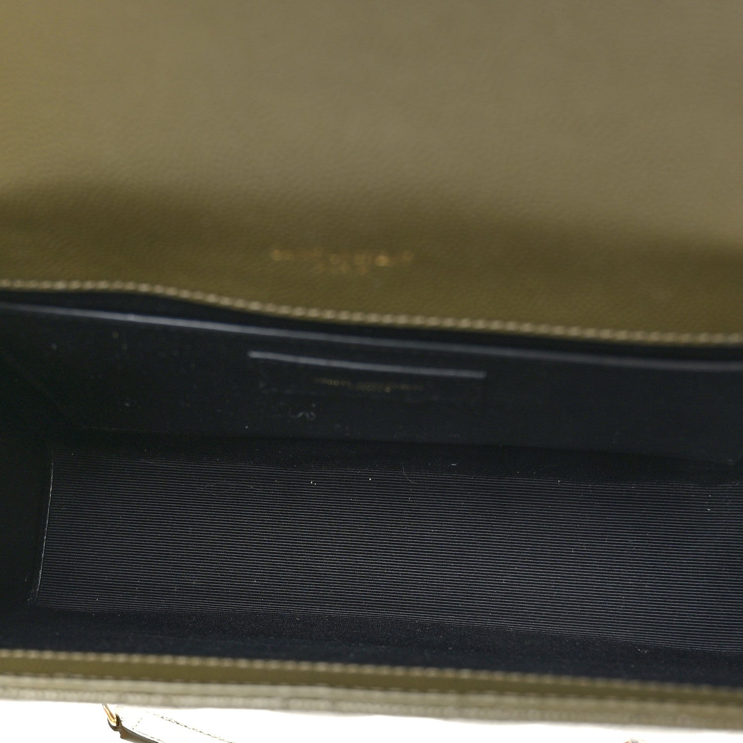 Saint Laurent Grain De Poudre Textured Mixed Matelasse Medium Triquilt Monogram Satchel Vert Fonce 5 of 8