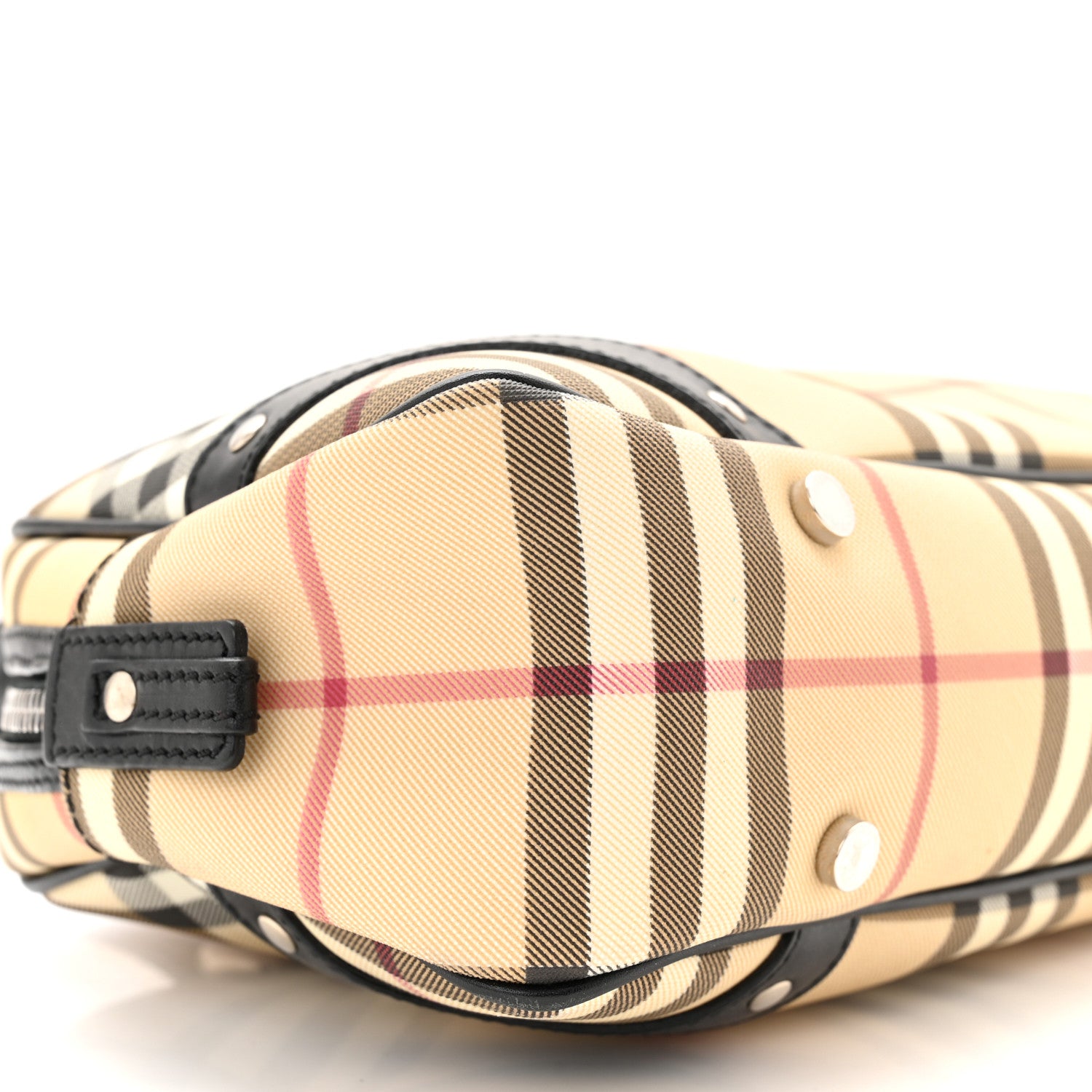 Burberry House Check Studded Bowler Black 9 of 10