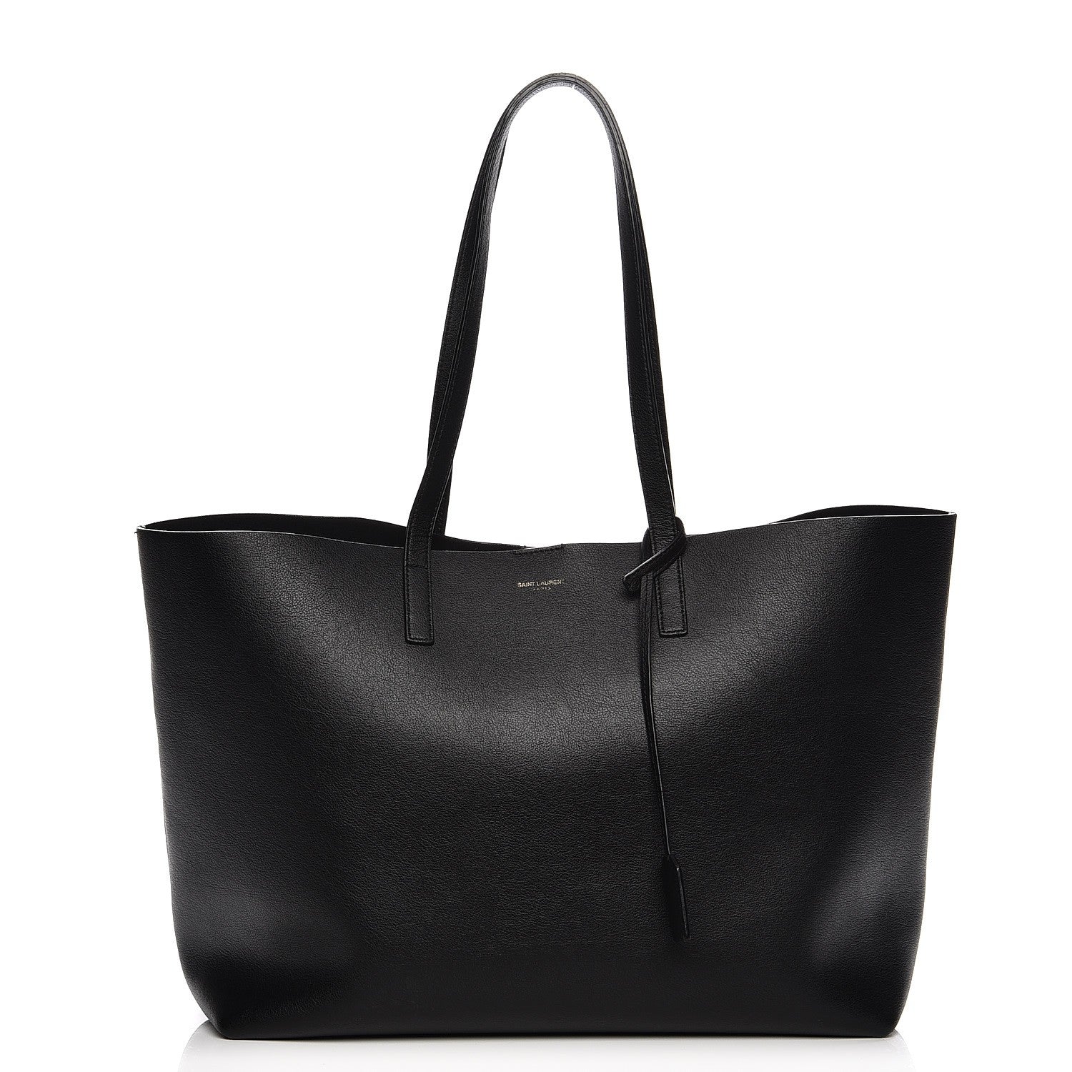 Saint Laurent Calfskin Large Shopping Tote Black 1 of 12