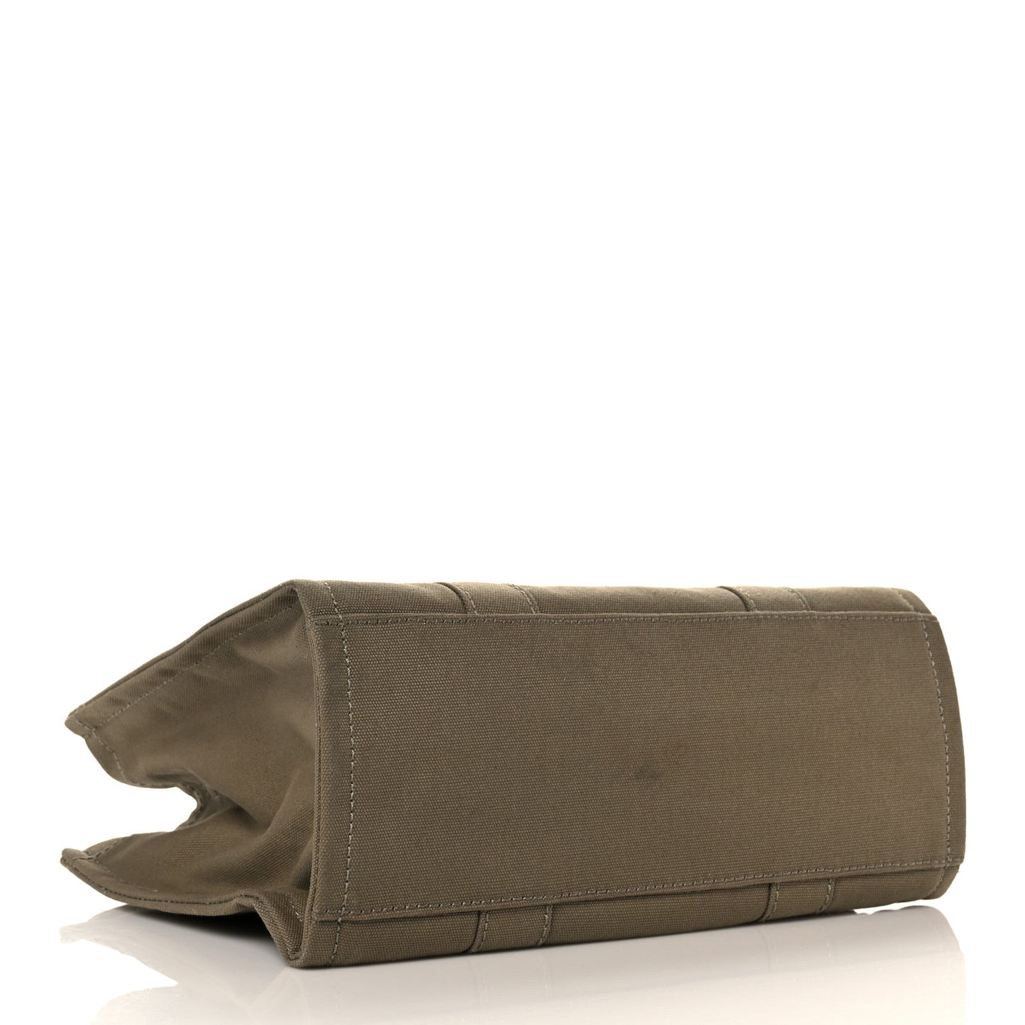 Cotton Canvas Medium The Traveler Tote Bag Slate Green