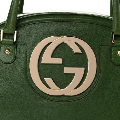 Gucci Calfskin Blondie Bowler Green 8 of 23