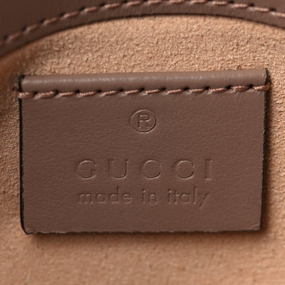 Gucci Calfskin Matelasse Super Mini GG Marmont Shoulder Bag Porcelain Rose 6 of 9