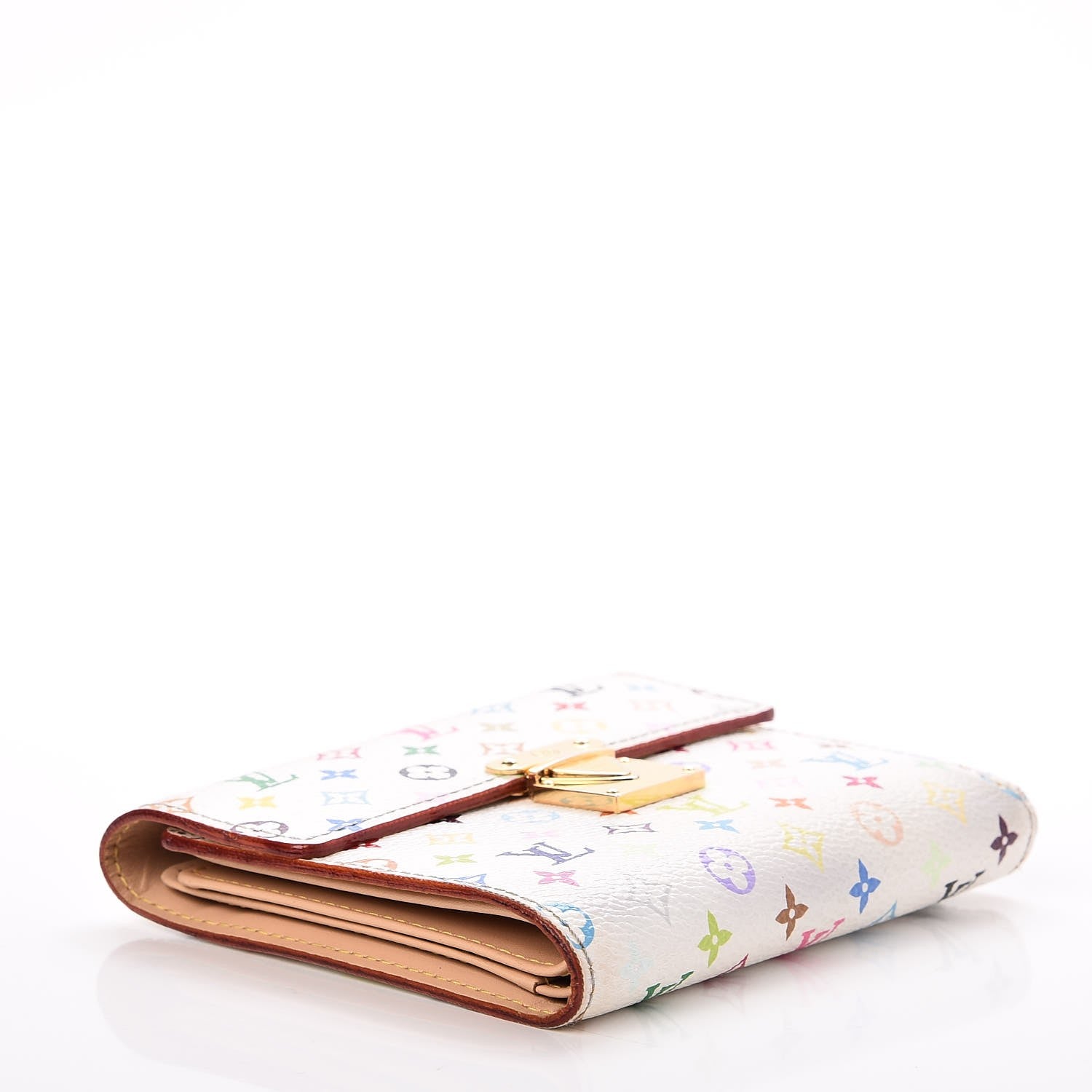 Louis Vuitton Monogram Multicolor Koala Wallet White 4 of 10
