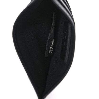 Fendi Vitello Grace FF 1974 Embossed Card Holder Black 5 of 10
