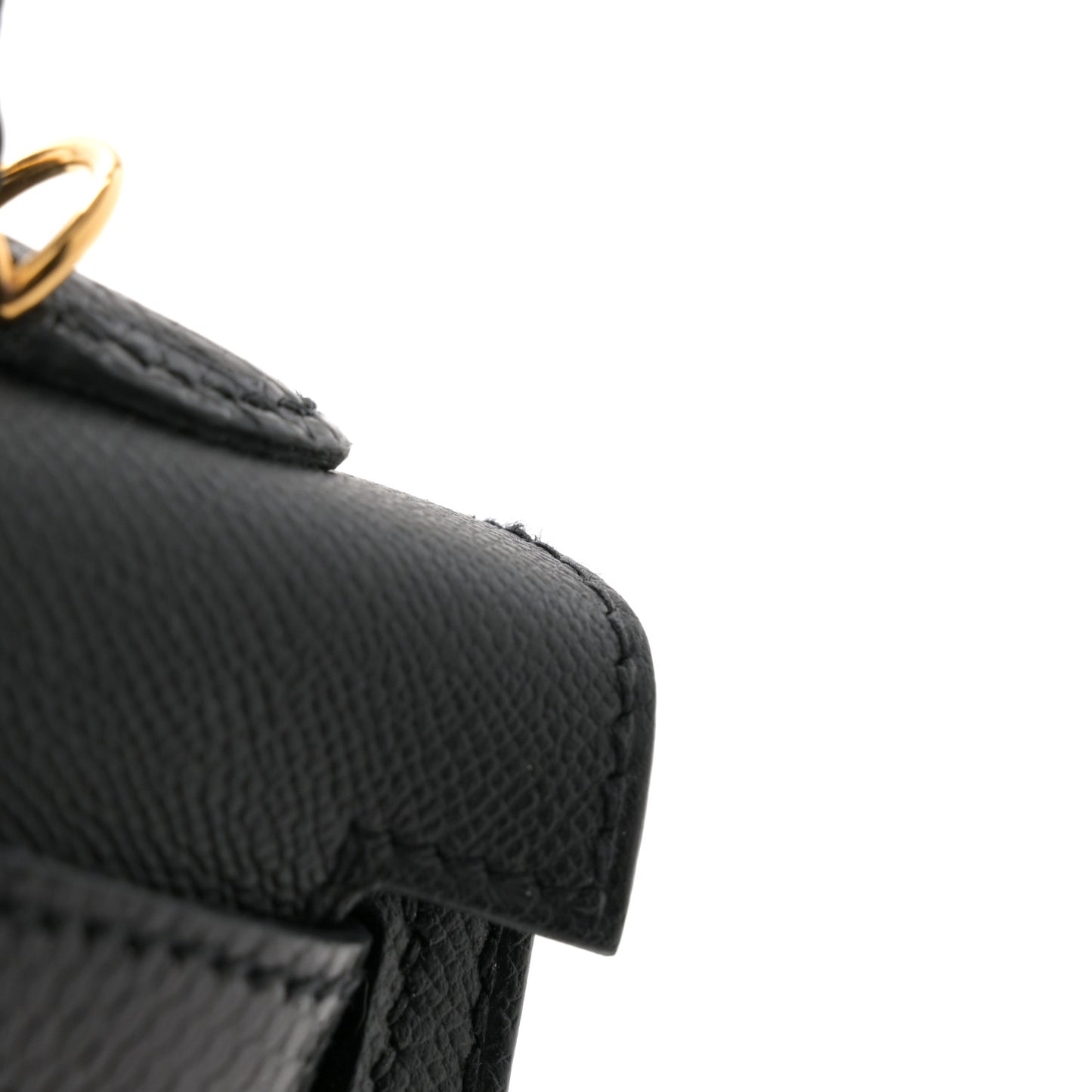 Madame Calfskin Lizard Mini Kelly Sellier Touch 20 Black