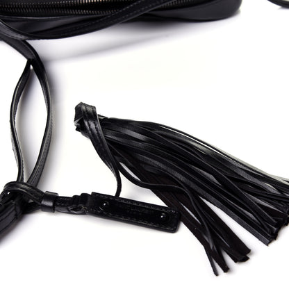 Saint Laurent Calfskin Matelasse Monogram Lou Camera Bag Black 11 of 13