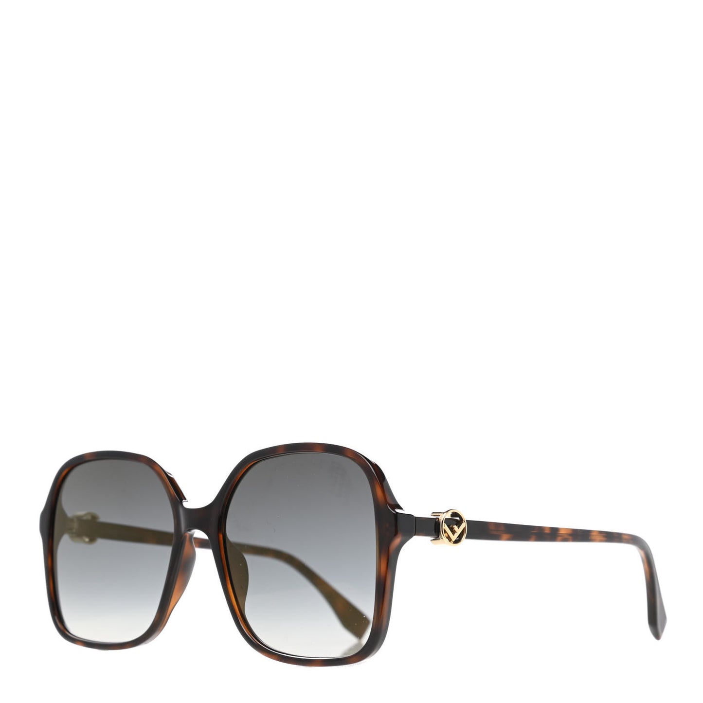 Acetate Square Sunglasses FF 0287/S Tortoise