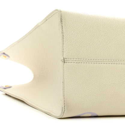 Louis Vuitton Empreinte Monogram Giant Onthego MM Latte Bubble Tea 8 of 11