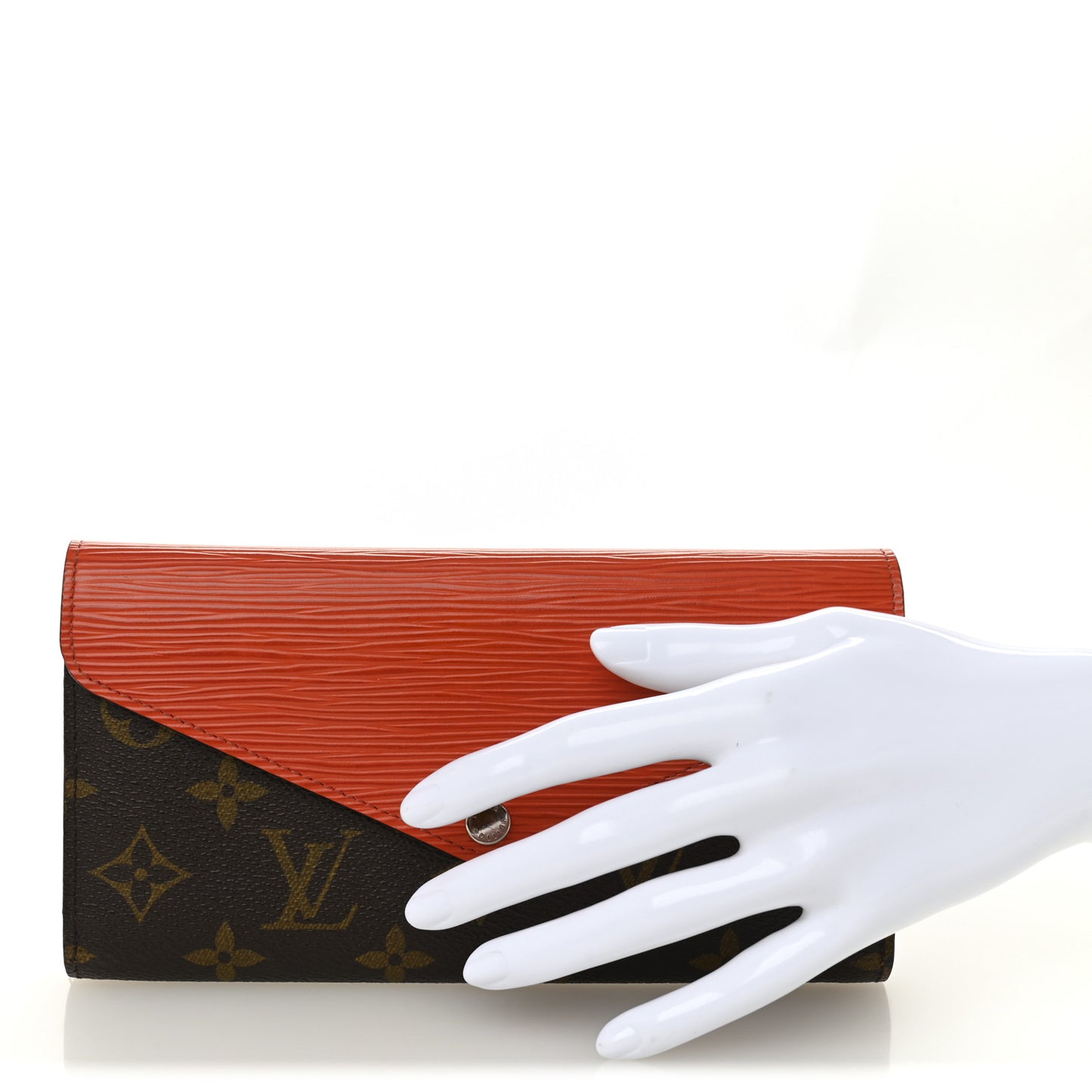 Monogram Epi Marie-Lou Long Wallet Piment