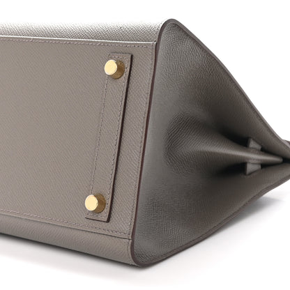 Hermes Epsom Birkin Sellier 30 Etain 10 of 11