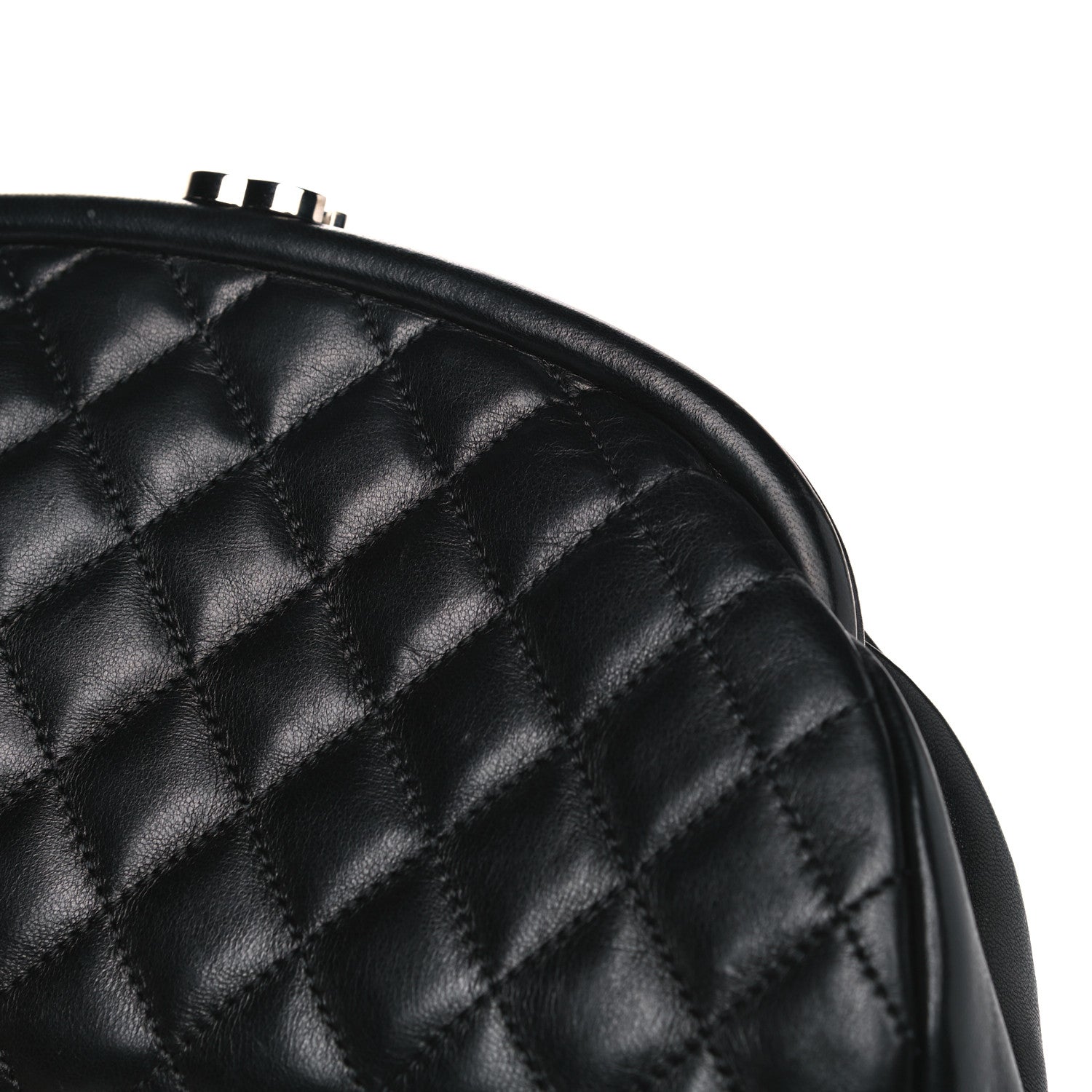 Chanel Lambskin Quilted Timeless Clutch Black 10 of 14