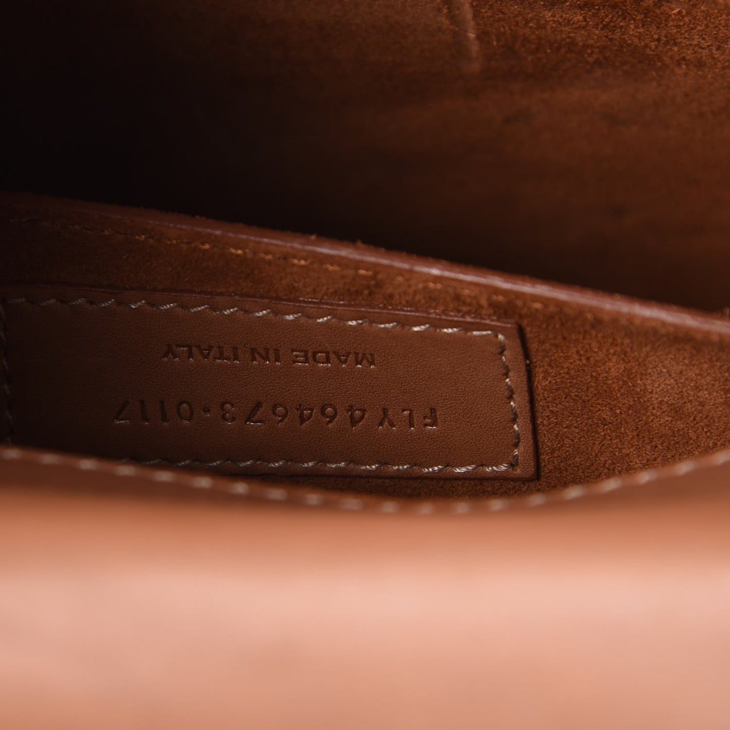 Calfskin Medium Monogram Sunset Tan