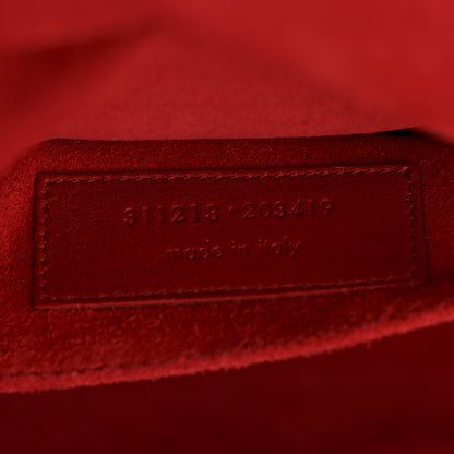 Saint Laurent Calfskin Classic Y Ligne Clutch Red 7 of 12