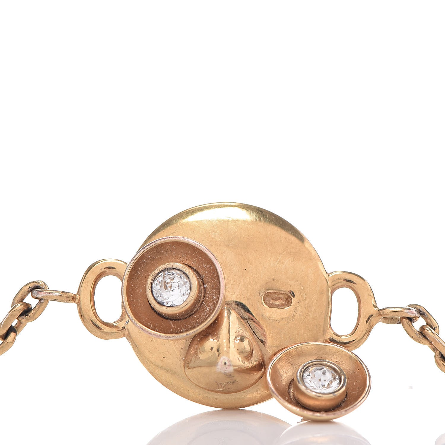 Louis Vuitton Brass Monkey Bracelet Gold 9 of 9