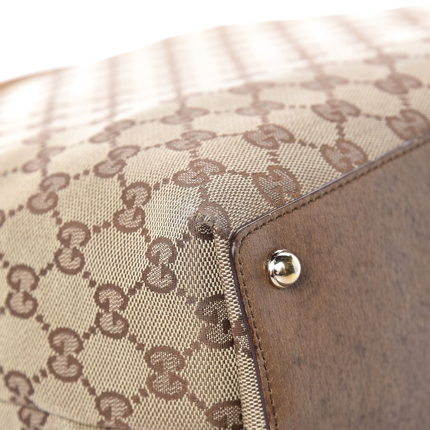 Monogram Large Eclipse Tote Brown