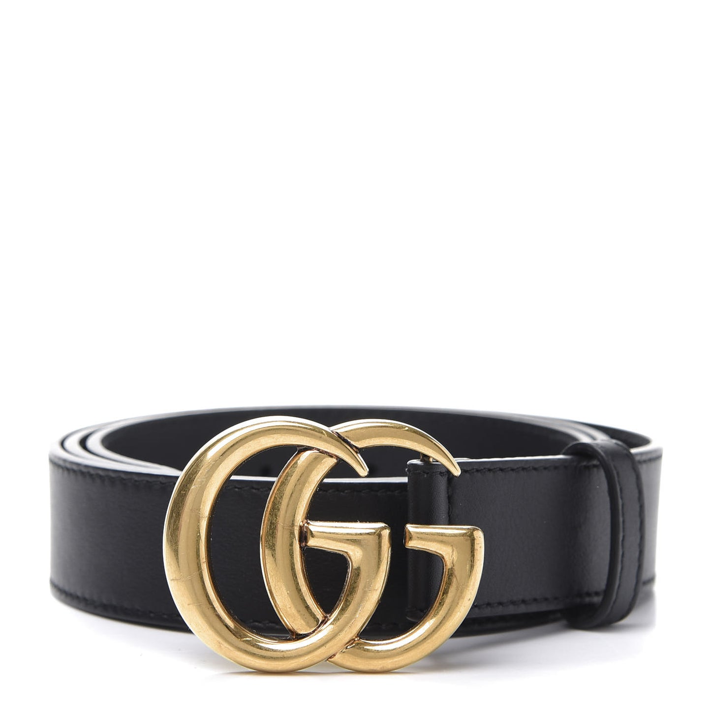 Calfskin Double G 30mm Belt 95 38 Black