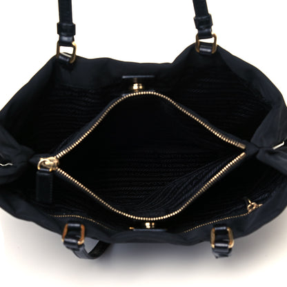 Prada Nylon Tessuto Tote Black 5 of 10