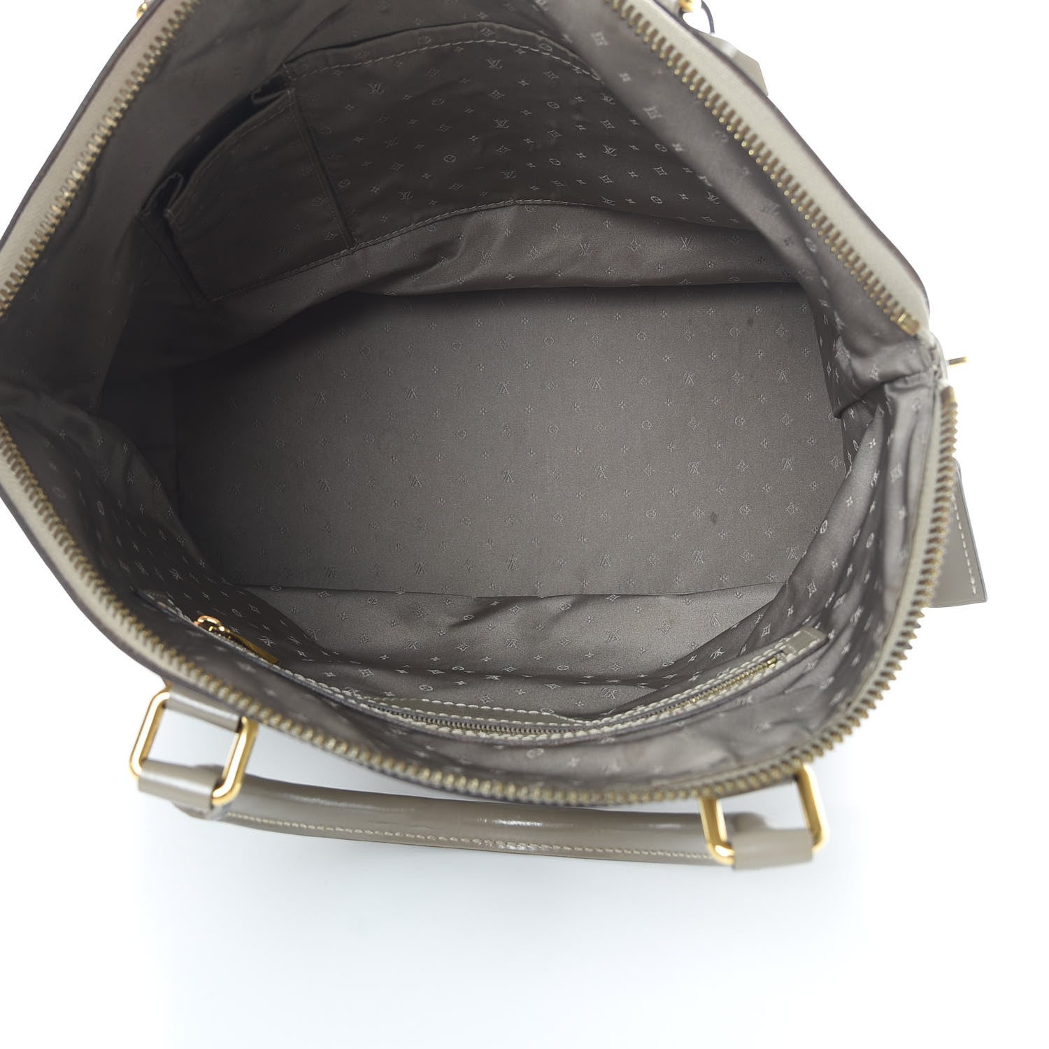 Louis Vuitton Suhali Lockit MM Greige 5 of 19