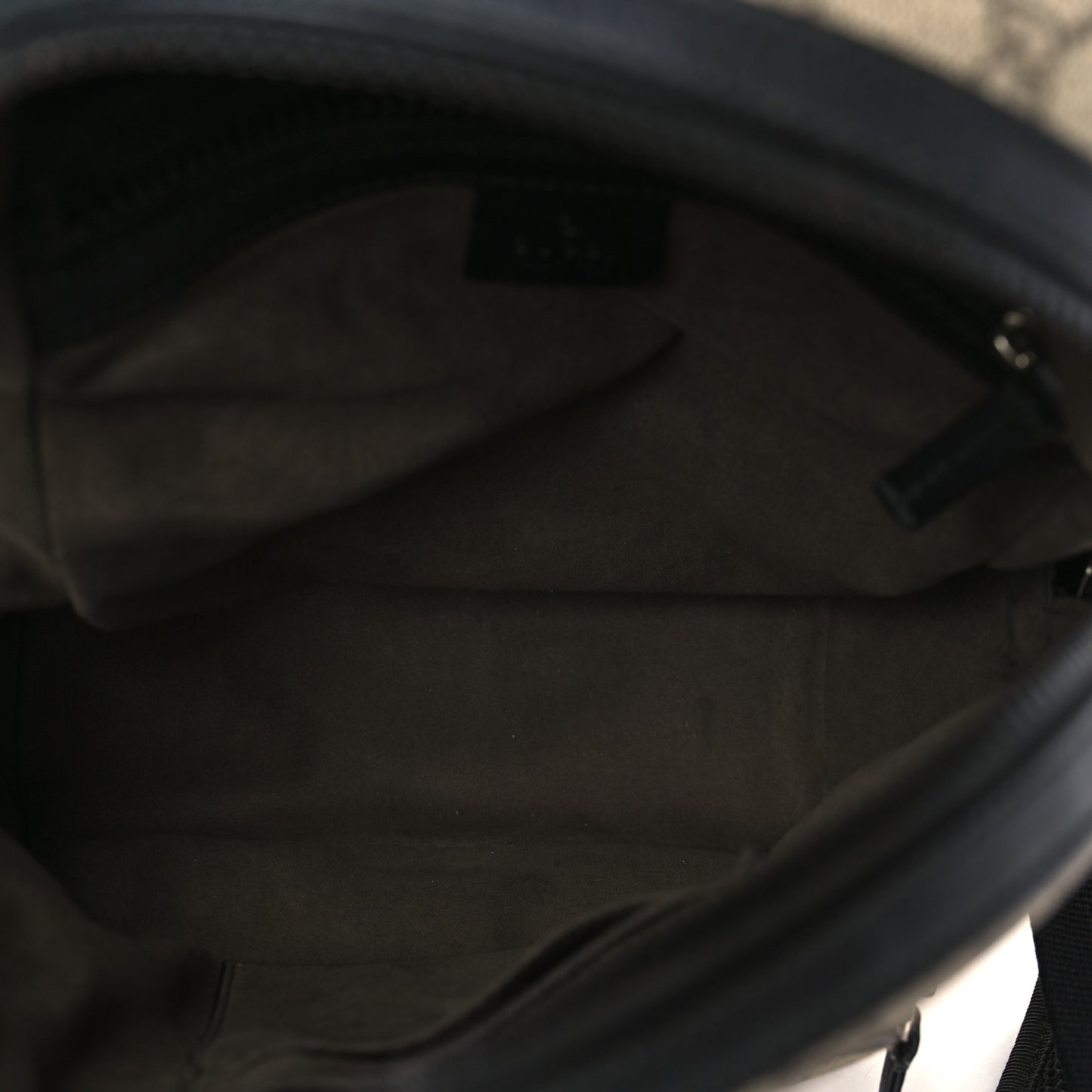 GG Supreme Monogram Small Eden Day Backpack Black