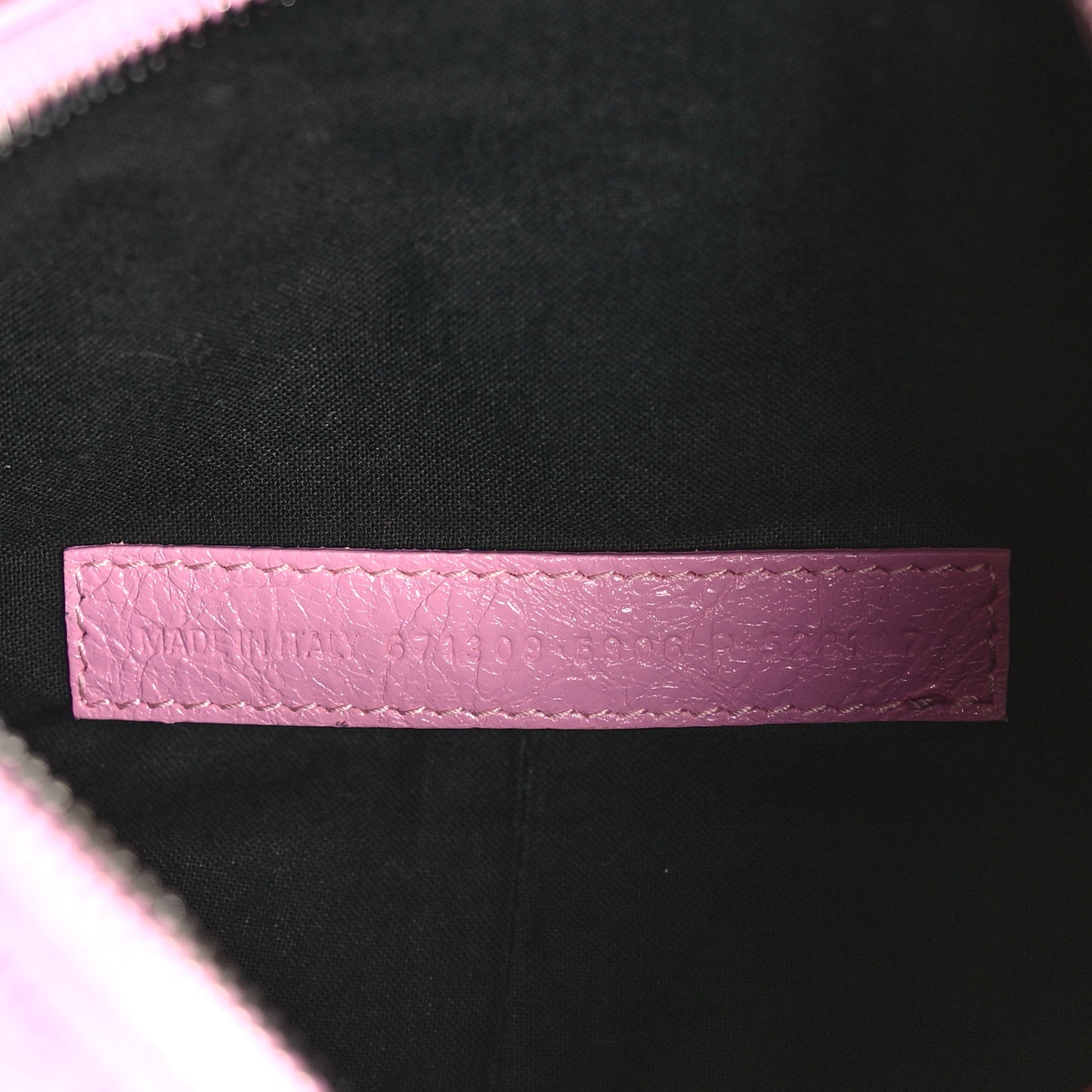 Agneau Arena Le Cagole Shoulder Bag XS Candy Pink