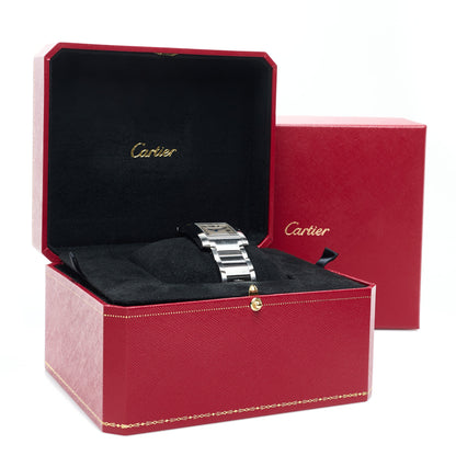 Cartier Stainless Steel 27mm Tank Francaise Quartz Watch 5 of 5