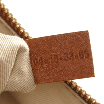 Chloe Suede Calfskin Braided Medium Marcie Satchel Caramel 7 of 7