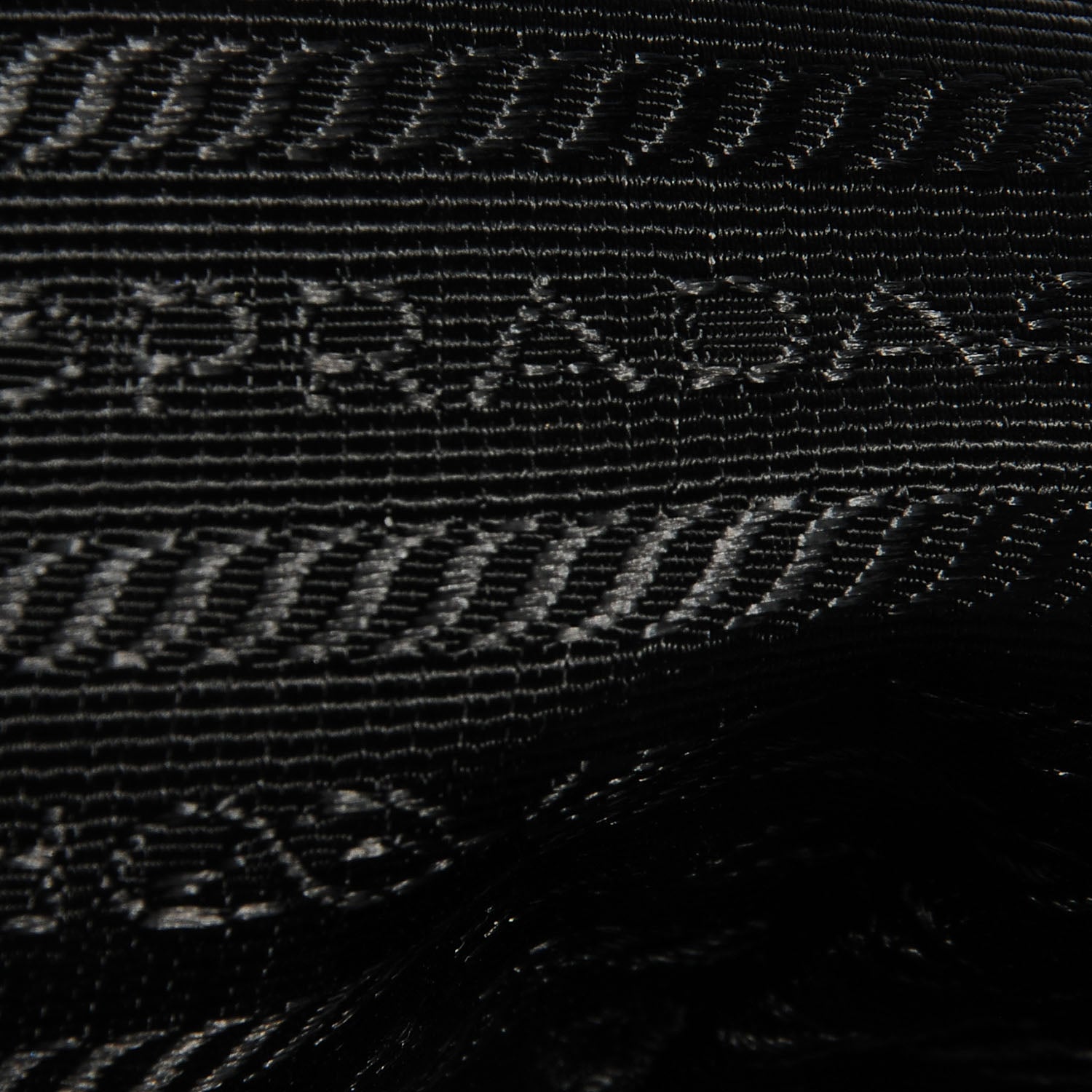 Prada Tessuto Nylon Origami Pleated Handbag Nero Black 7 of 9