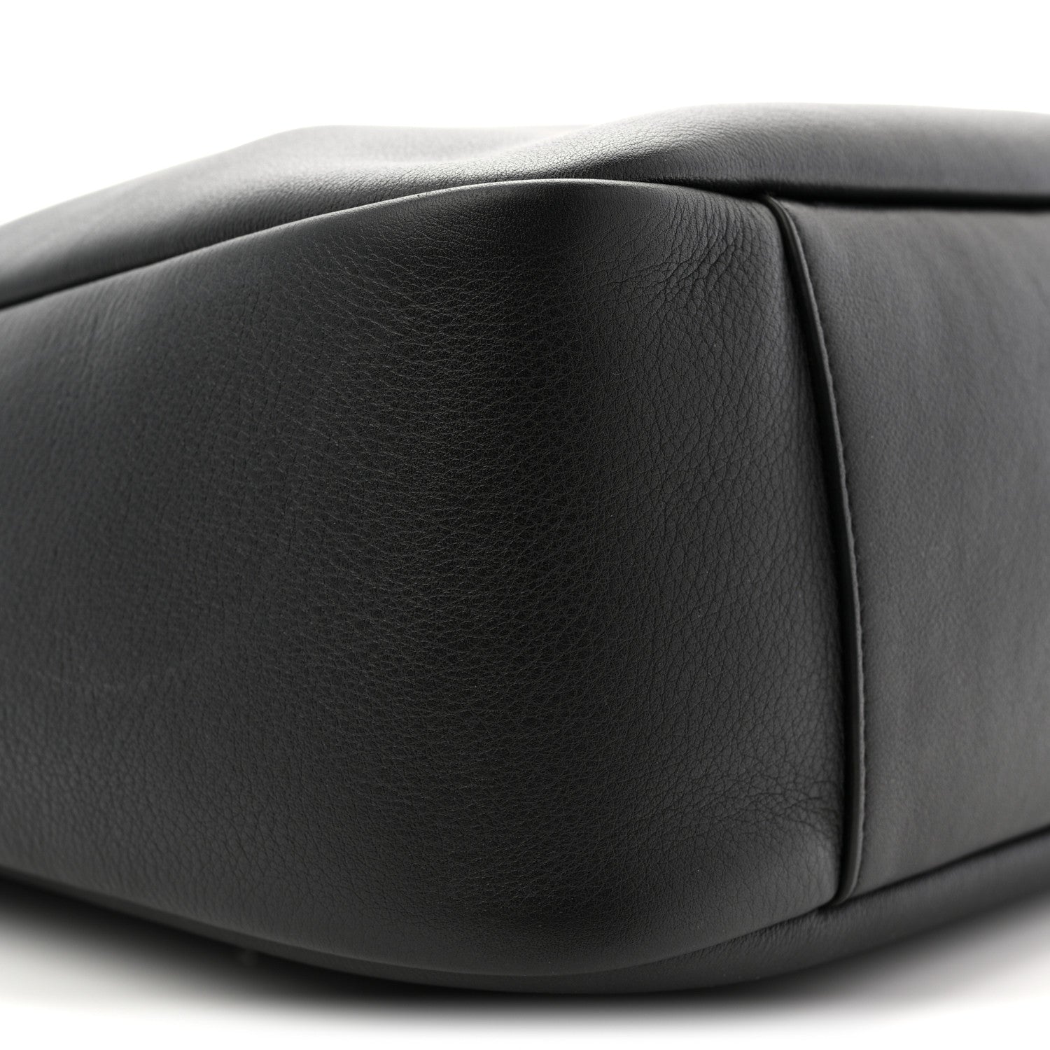 Saint Laurent Smooth Calfskin Large Le 5 A 7 Soft Hobo Black 14 of 21