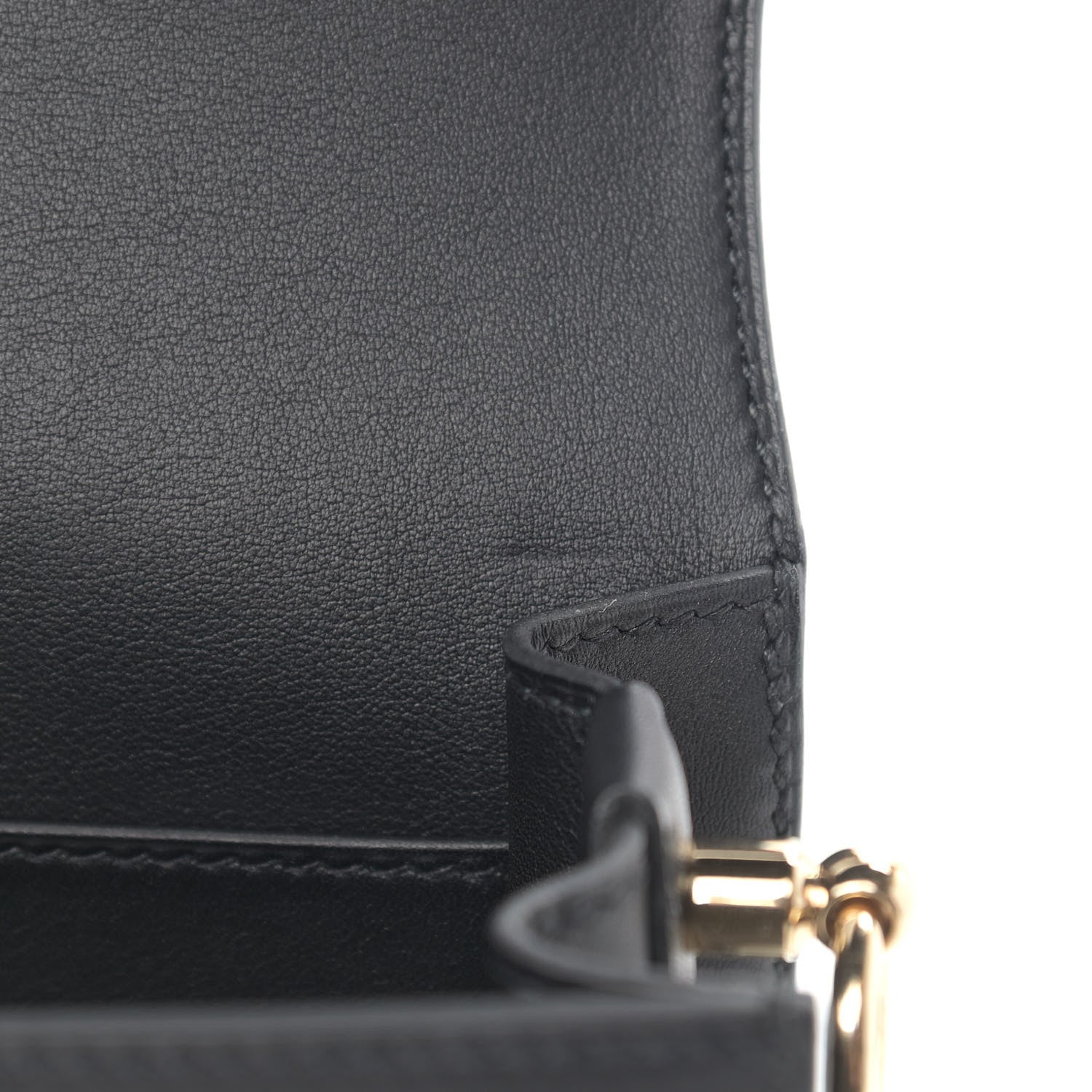 Hermes Evergrain Mini Sac Roulis Black 13 of 14