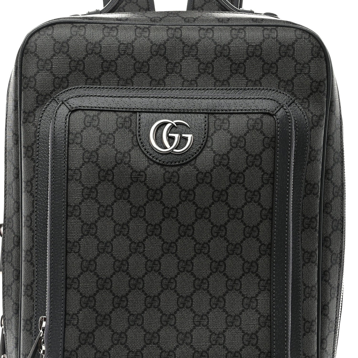 Gucci GG Supreme Monogram Ophidia Backpack Grey 8 of 10