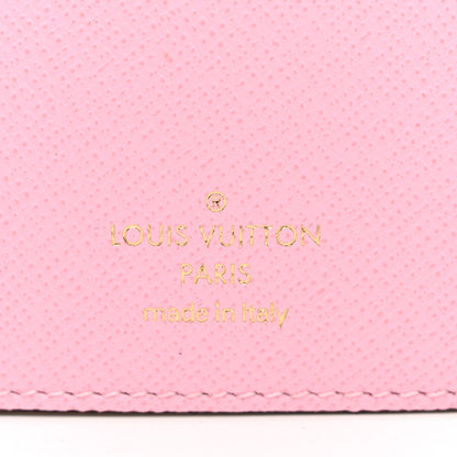 Louis Vuitton Monogram 2021 Christmas Animation Japanese Garden Victorine Wallet Wisteria Pink 6 of 6