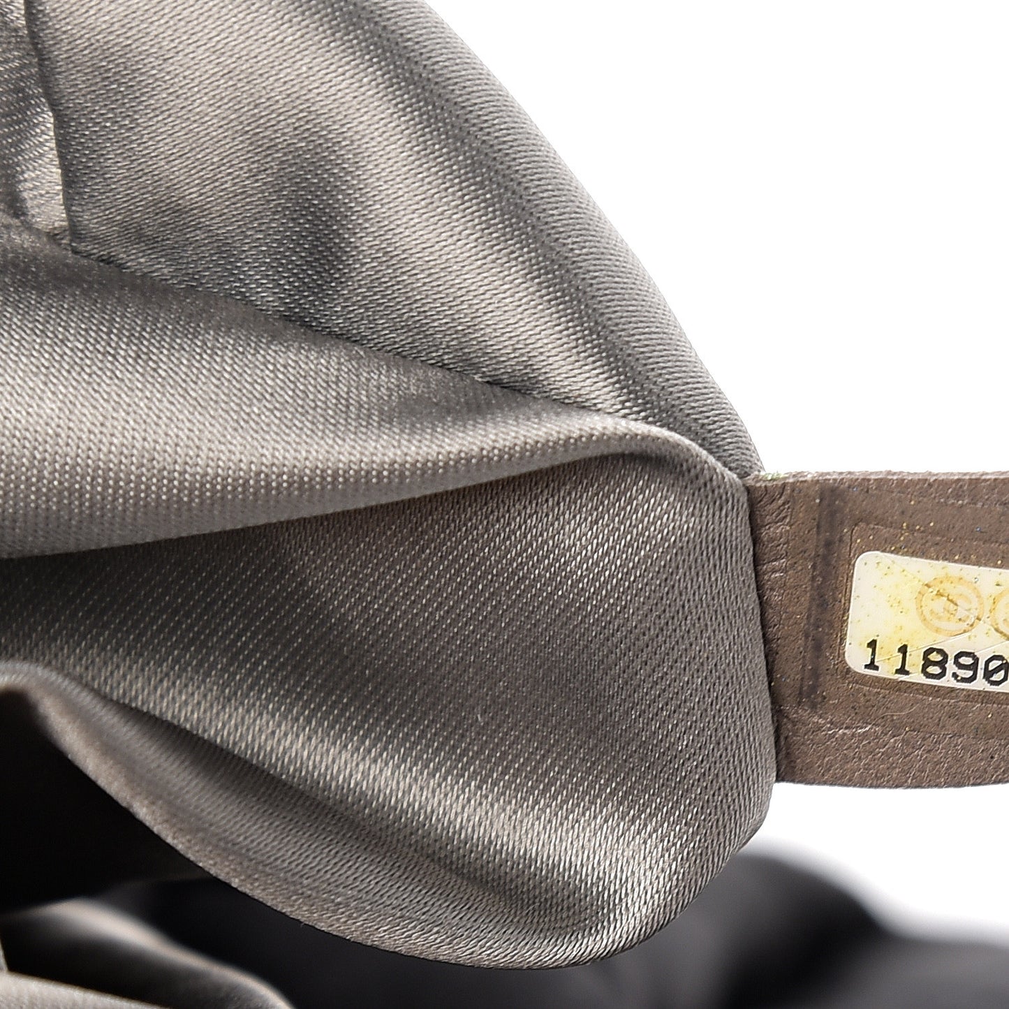 Satin Melrose Hobo Black