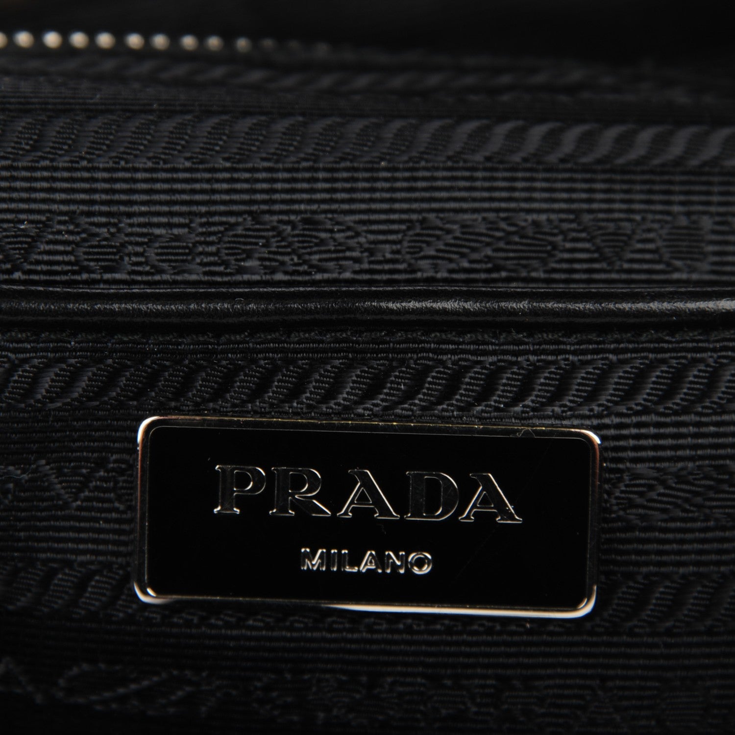 Prada Tessuto Nylon Print Small Tote Backpack Grigio 5 of 8