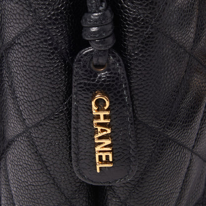 Chanel Caviar Quilted Flap Shoulder Bag Black 8 of 10