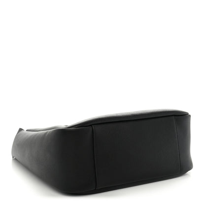 Saint Laurent Smooth Calfskin Large Le 5 A 7 Soft Hobo Black 4 of 10