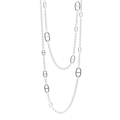 Hermes Sterling Silver Farandole Necklace 160 1 of 6