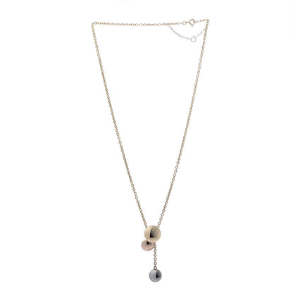 Cartier 18K Pink Yellow White Gold Sweet Trinity Drop Necklace 3 of 6