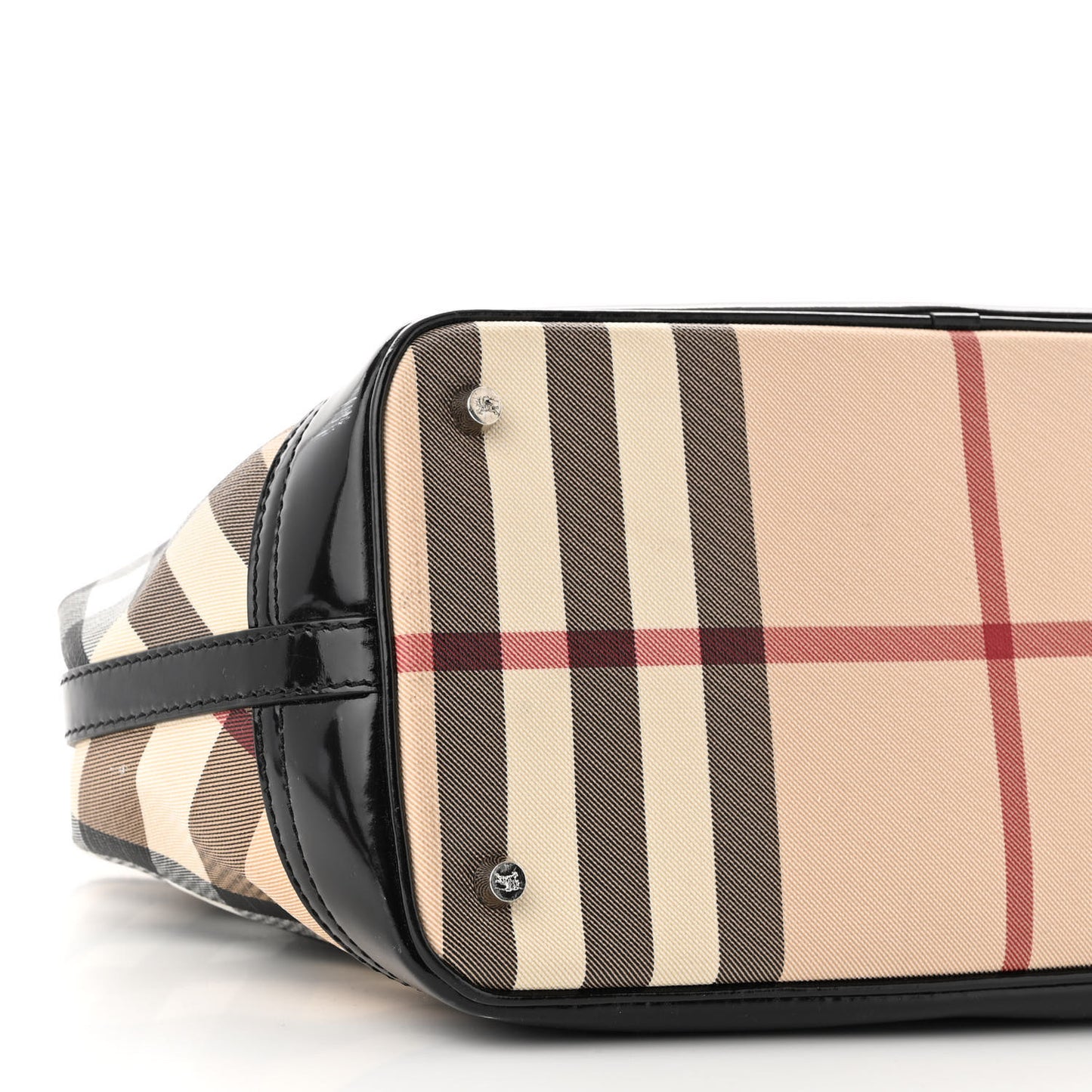 Nova Check Medium Tote Black