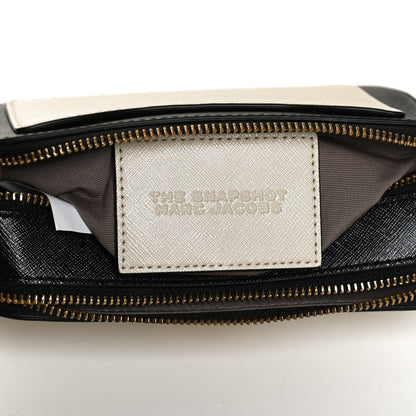 Marc Jacobs Saffiano Small Snapshot Camera Bag Cloud White Multicolor 6 of 10