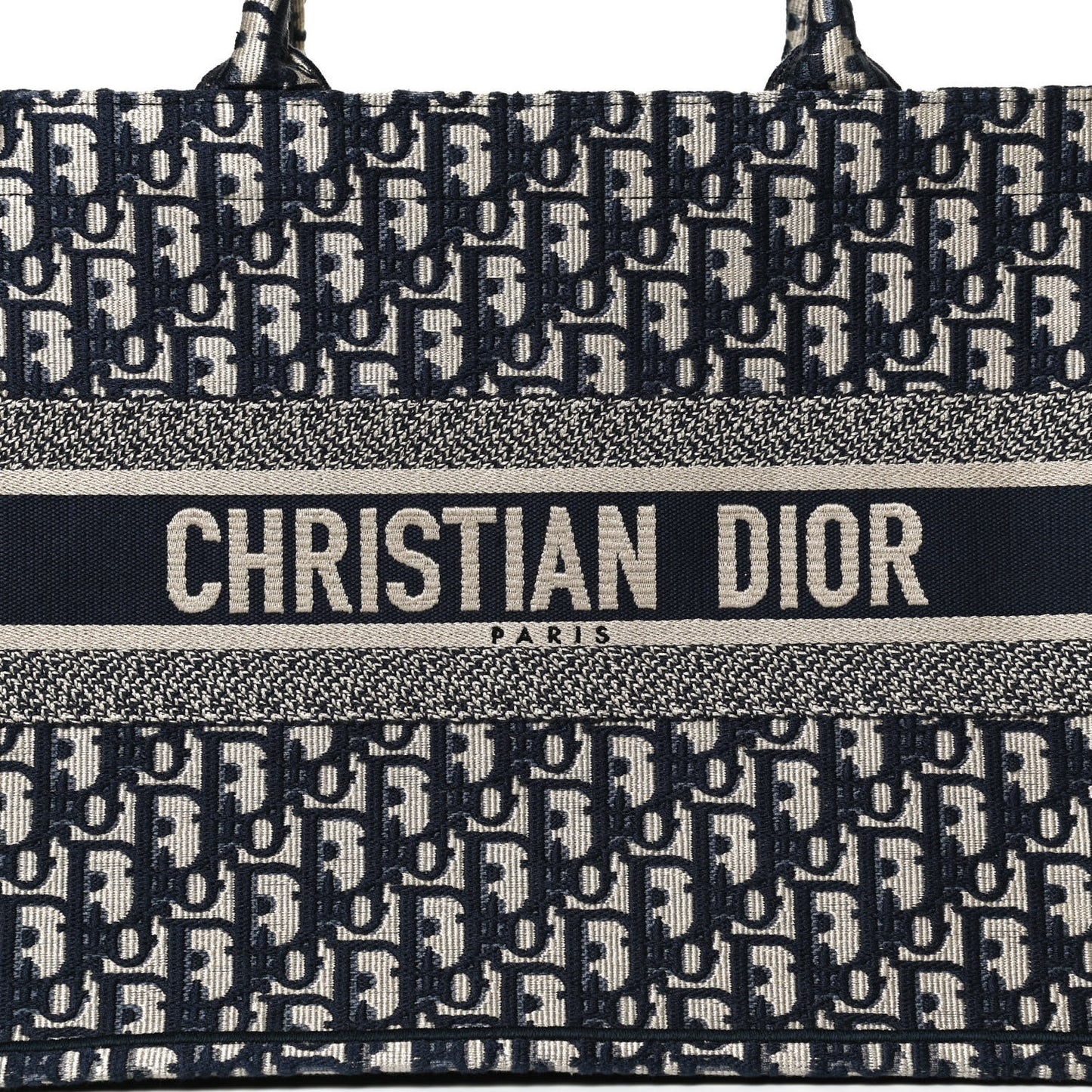 Oblique Medium Book Tote Blue Multicolor